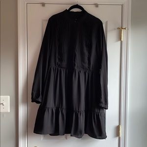 Mercantile by J. Crew black long sleeve dress